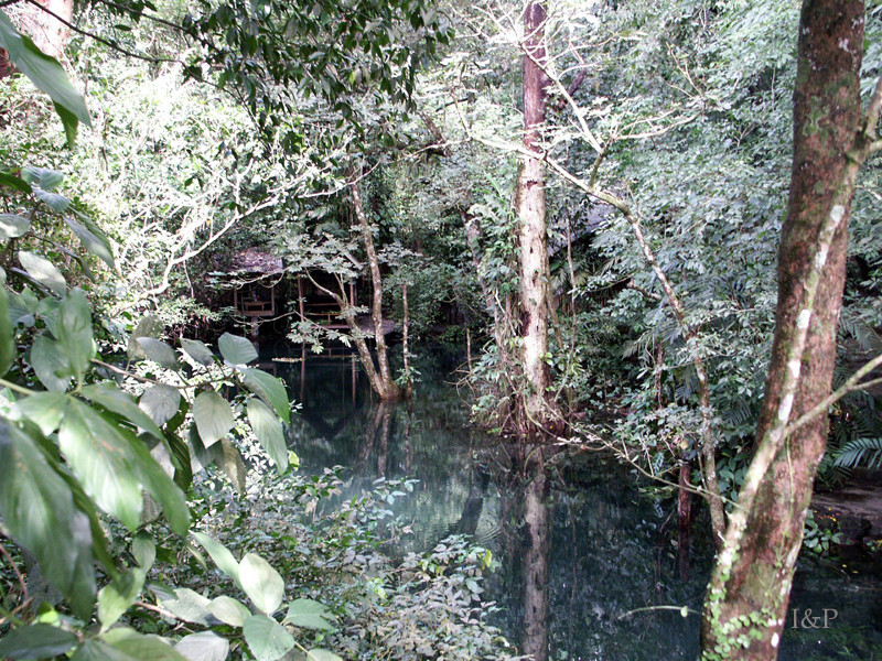 Catemacau, Laguna und Isla de Los Changos