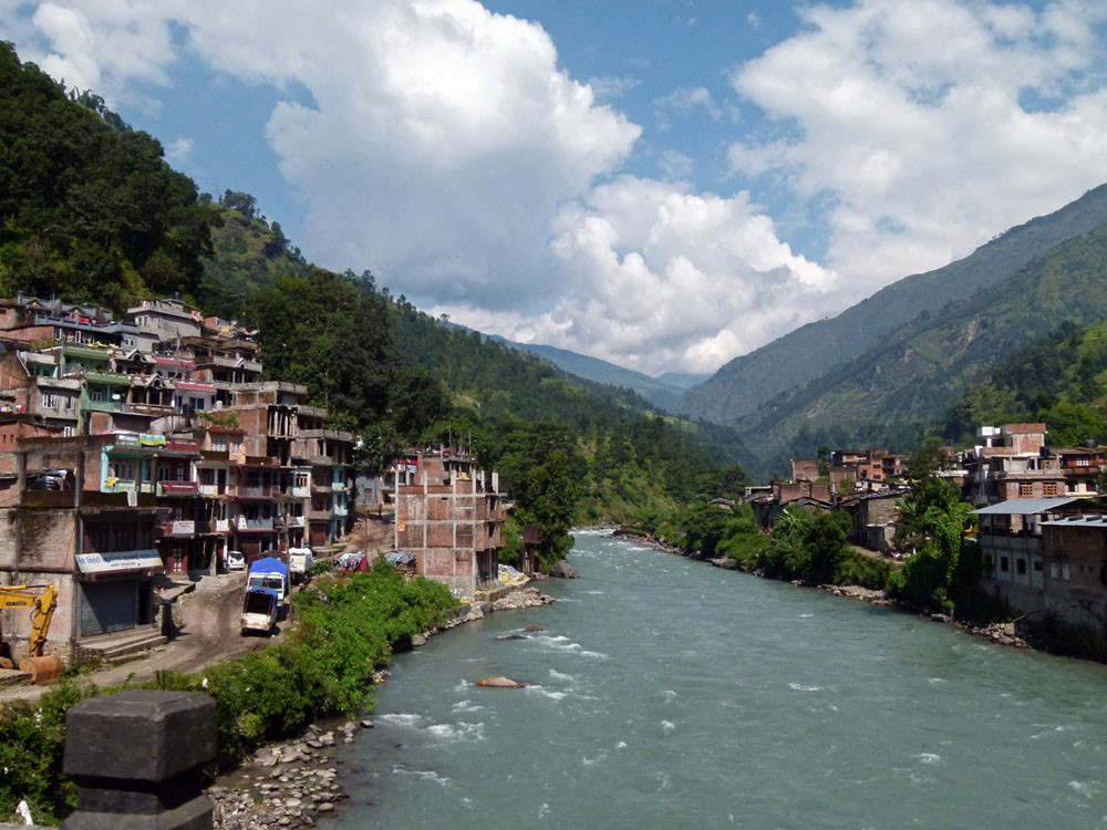 unterwegs Zhangmu-Dhulikhel