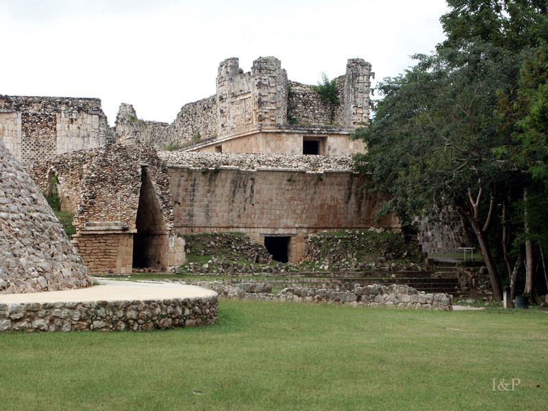 Uxmal, Tempelanlage