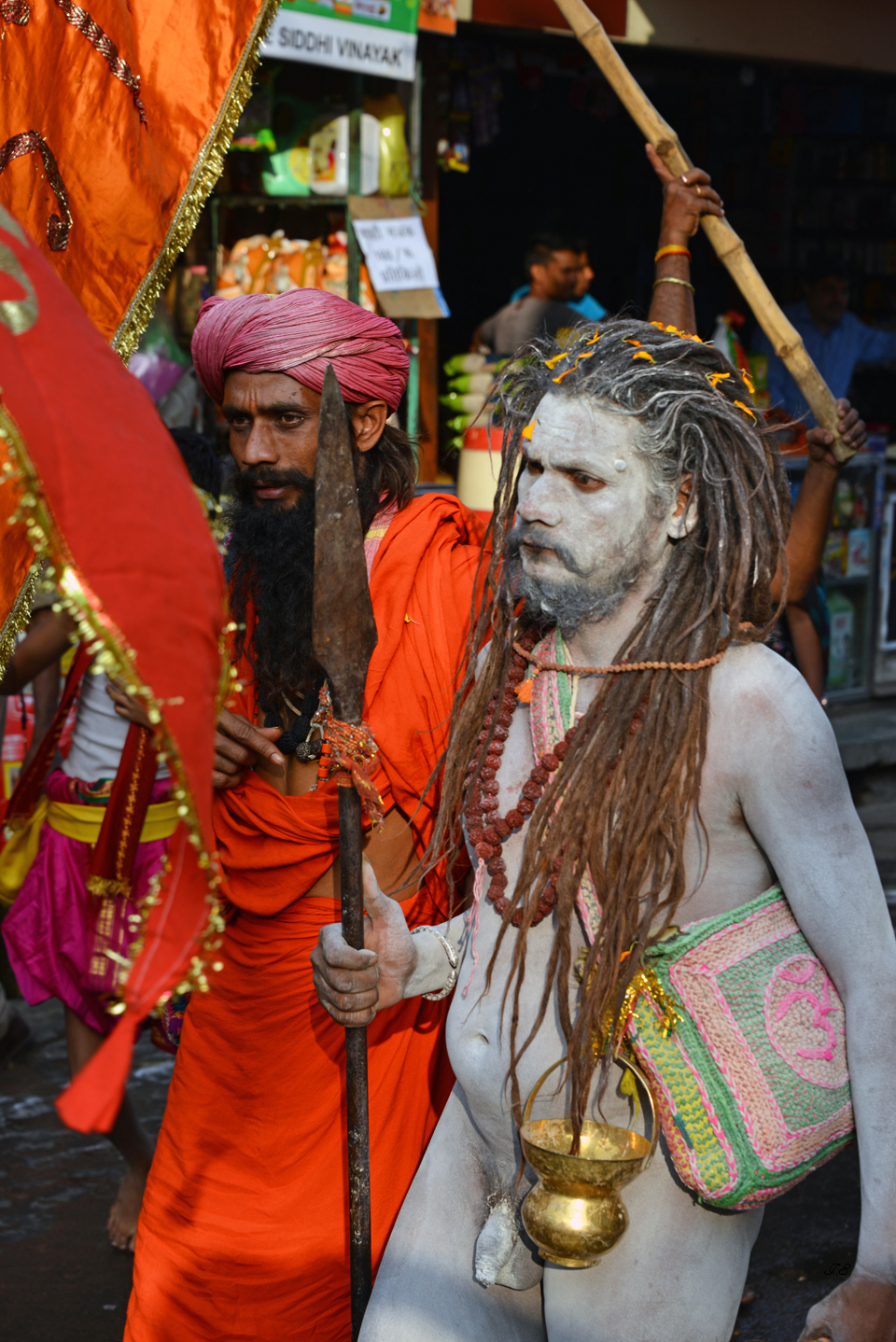 Prozession in Ujjain