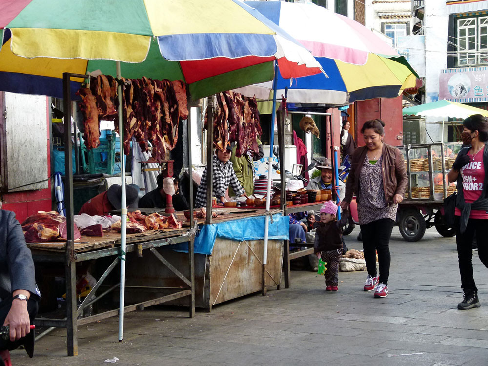 Lhasa, Altstadt