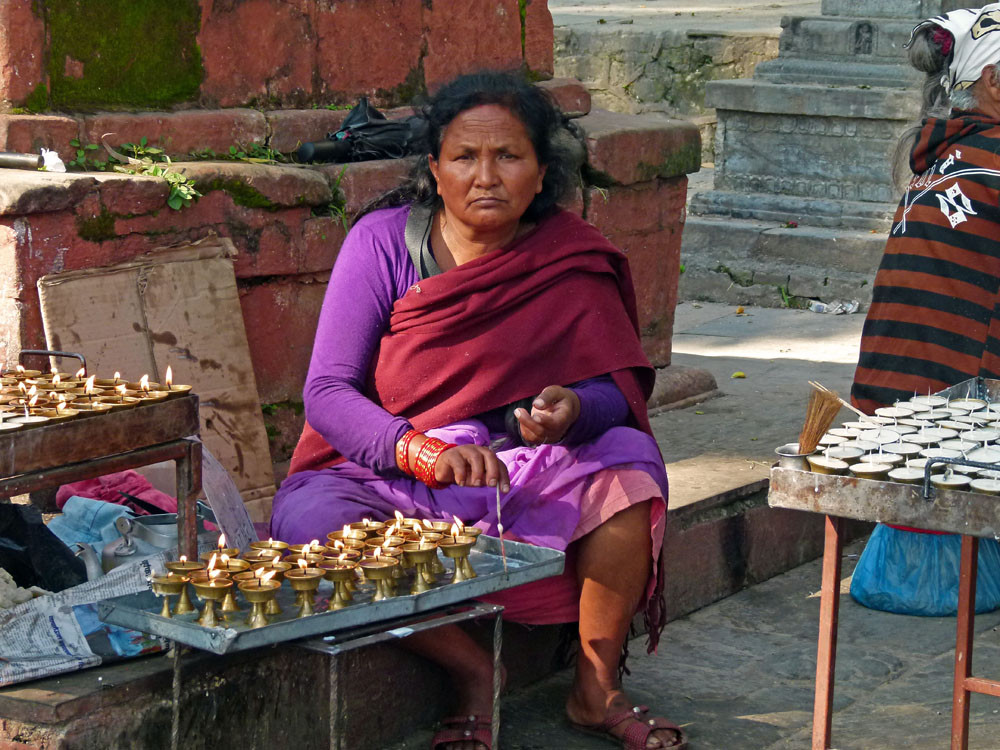 Kathmandu, Swayambhunath Tempel