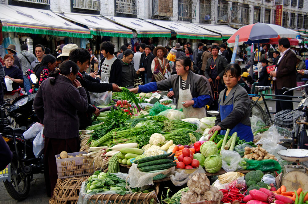 Lhasa, Altstadt