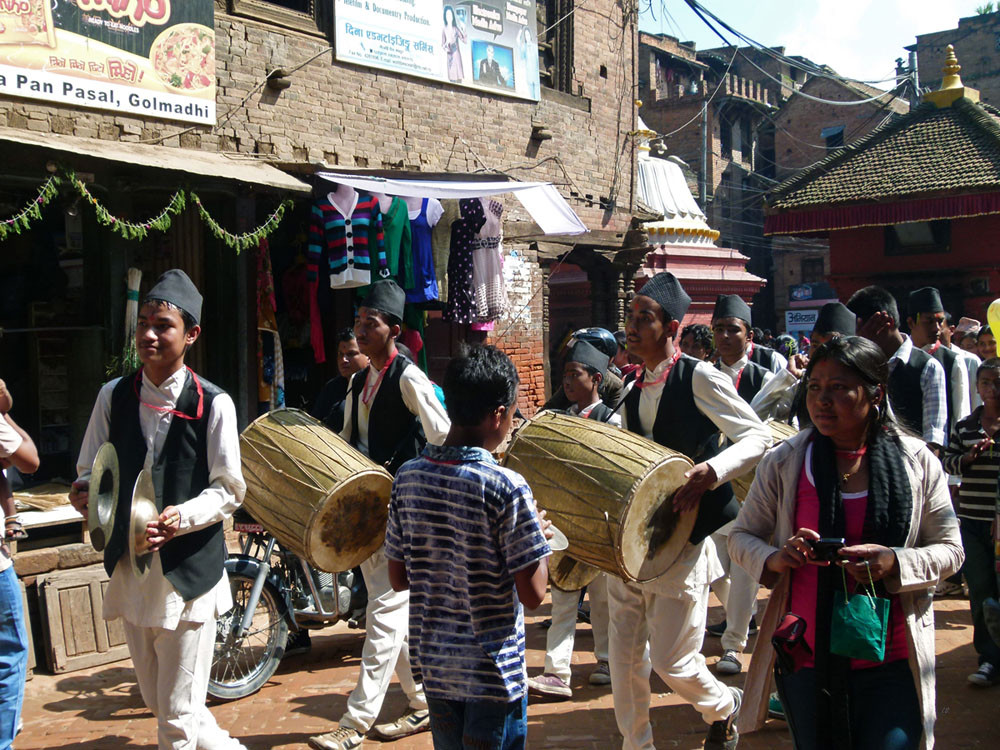 Bhaktapur, Festzug