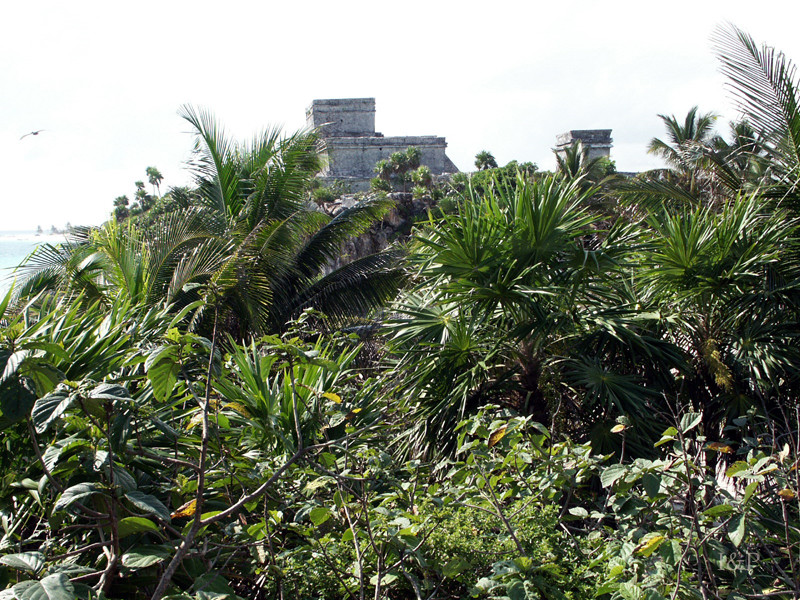 Tulum, Tempelanlage