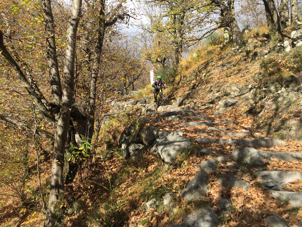 Di ciclabilità ce nè davvero poca..... con un po’ di manico si fanno dei bei pezzi in sella....