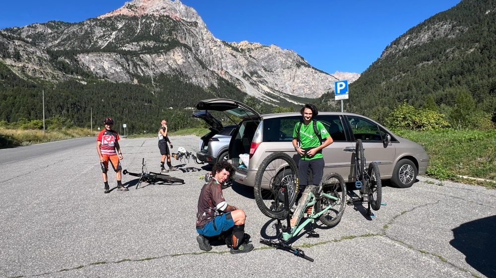 Da BARDONECCHIA (Pian del Colle) diamo il via a questa impresa 