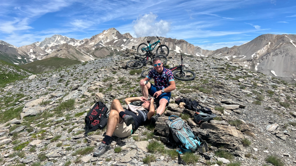 Meritato riposo con panorama impagabile