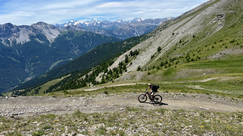 Gli ultimi strappi verso il col Basset 