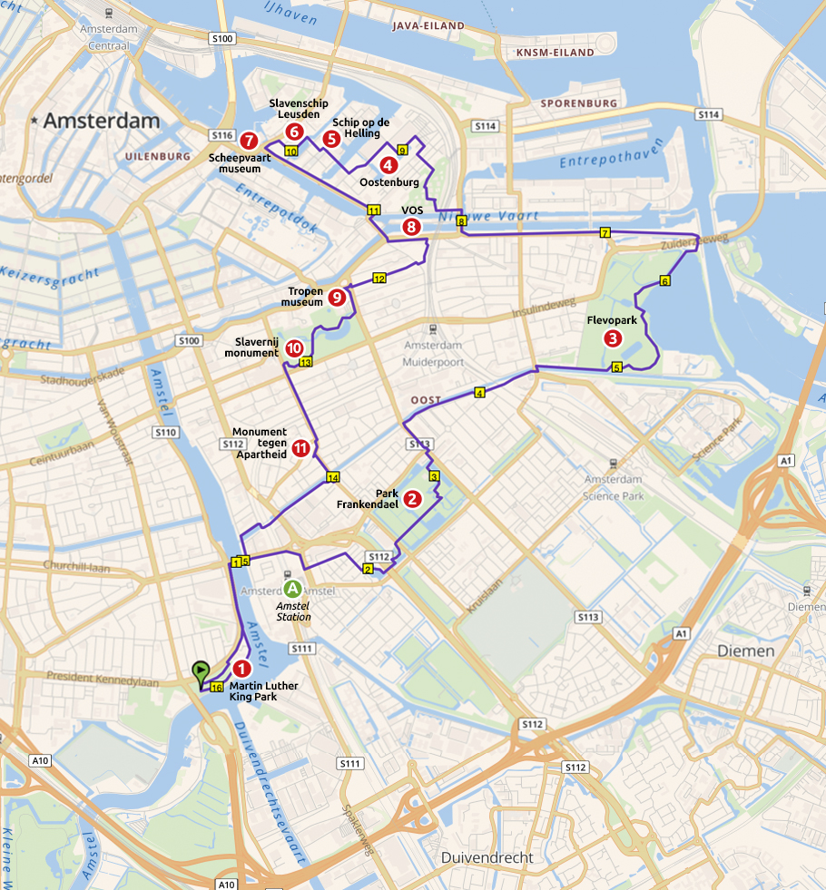 Runnermaps.nl, route 162046