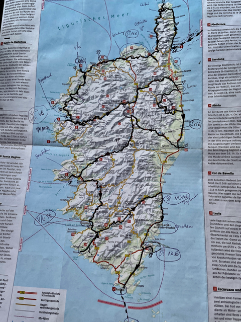 Das Schwarze war unsere Route