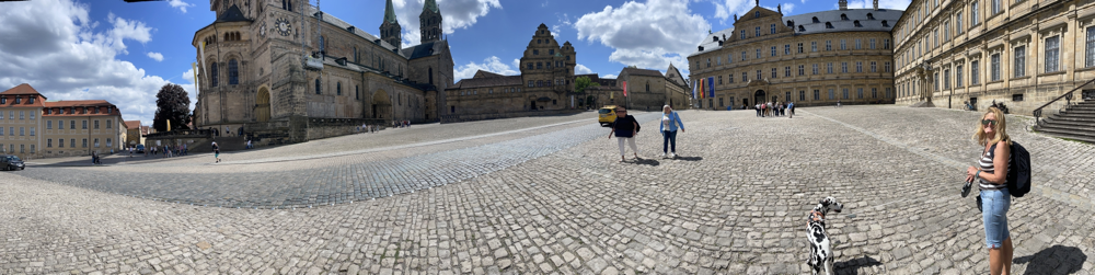 Domplatz beeindruckend