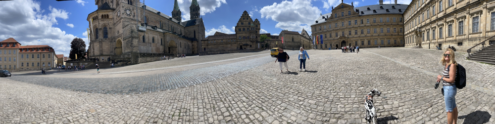 Domplatz beeindruckend 