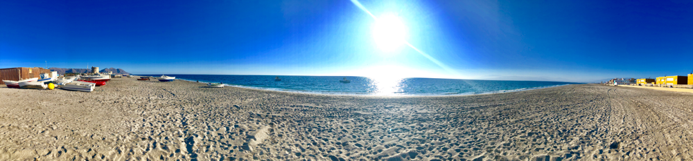 Der unendliche Strand von Cabo de Gata