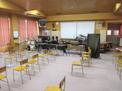 第１音楽室(南棟３階)