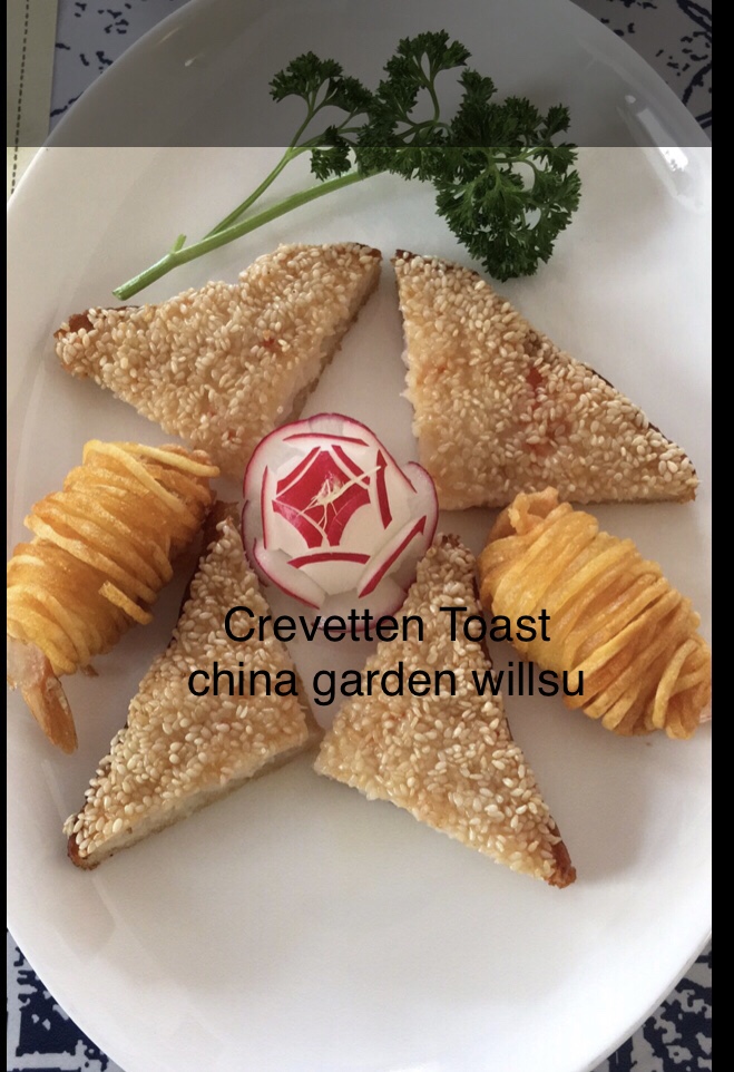 Crevetten Toast mit