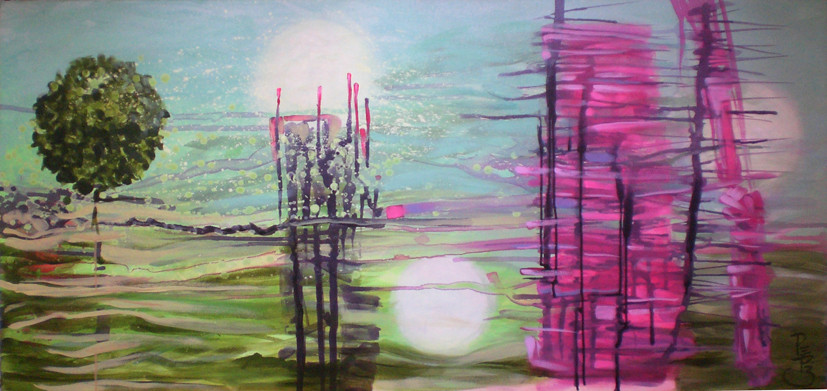 Paisaje Solar / vendido / realizado enero 2011