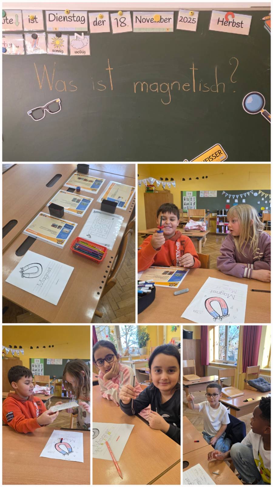 Talentekurs zum Thema Magnetismus