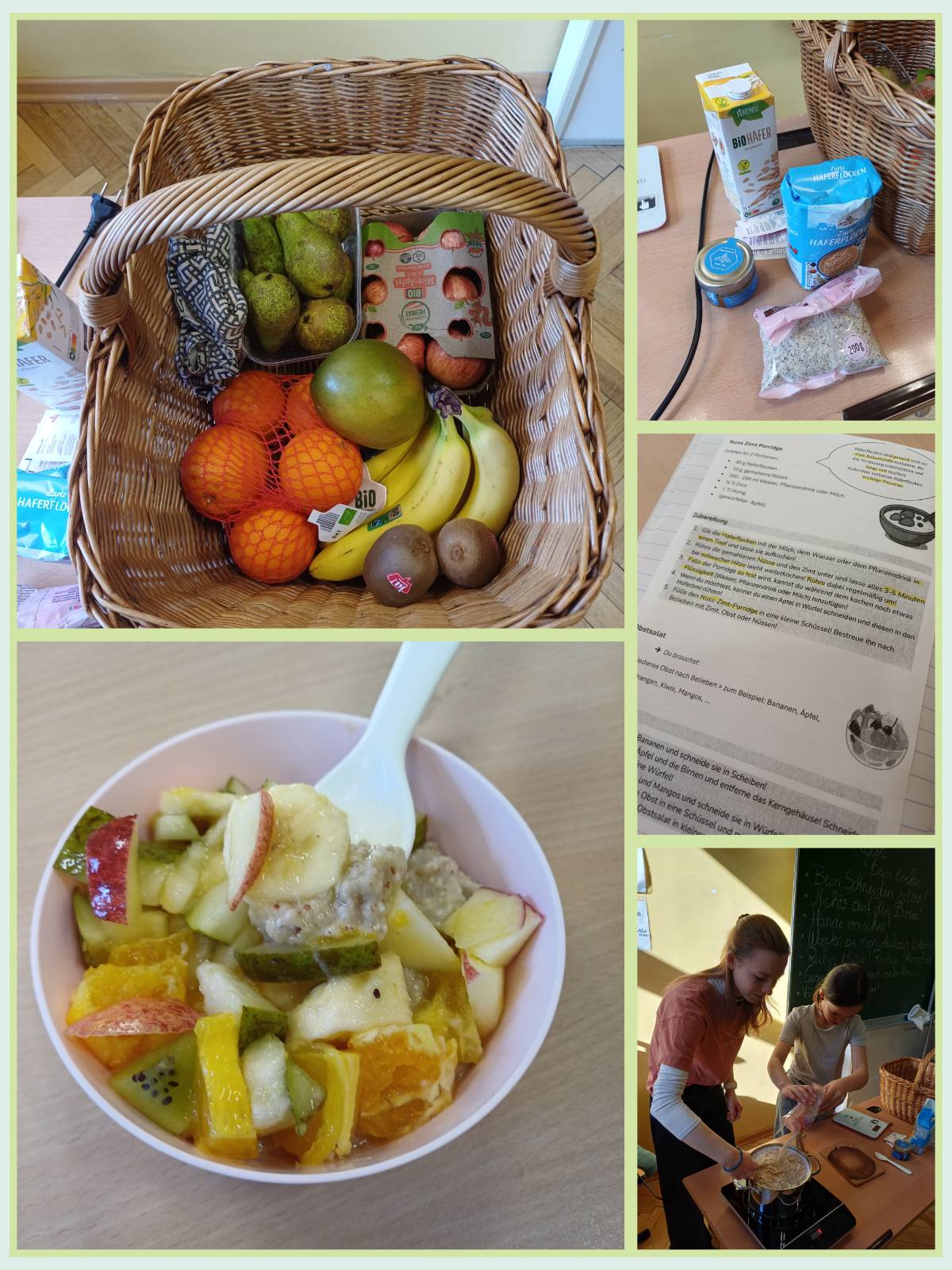 Gesundes Frühstück kochen (4d)