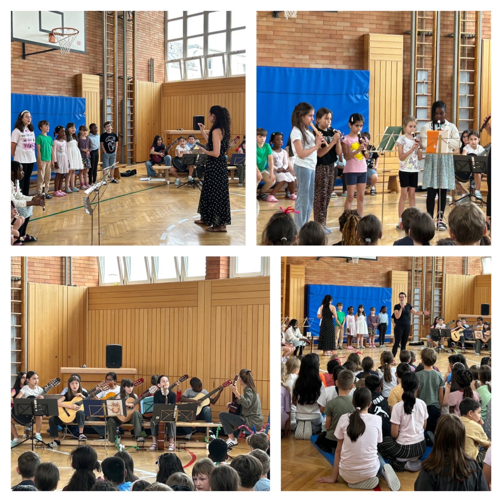 Konzert Musikschule und Beitrag der 1d