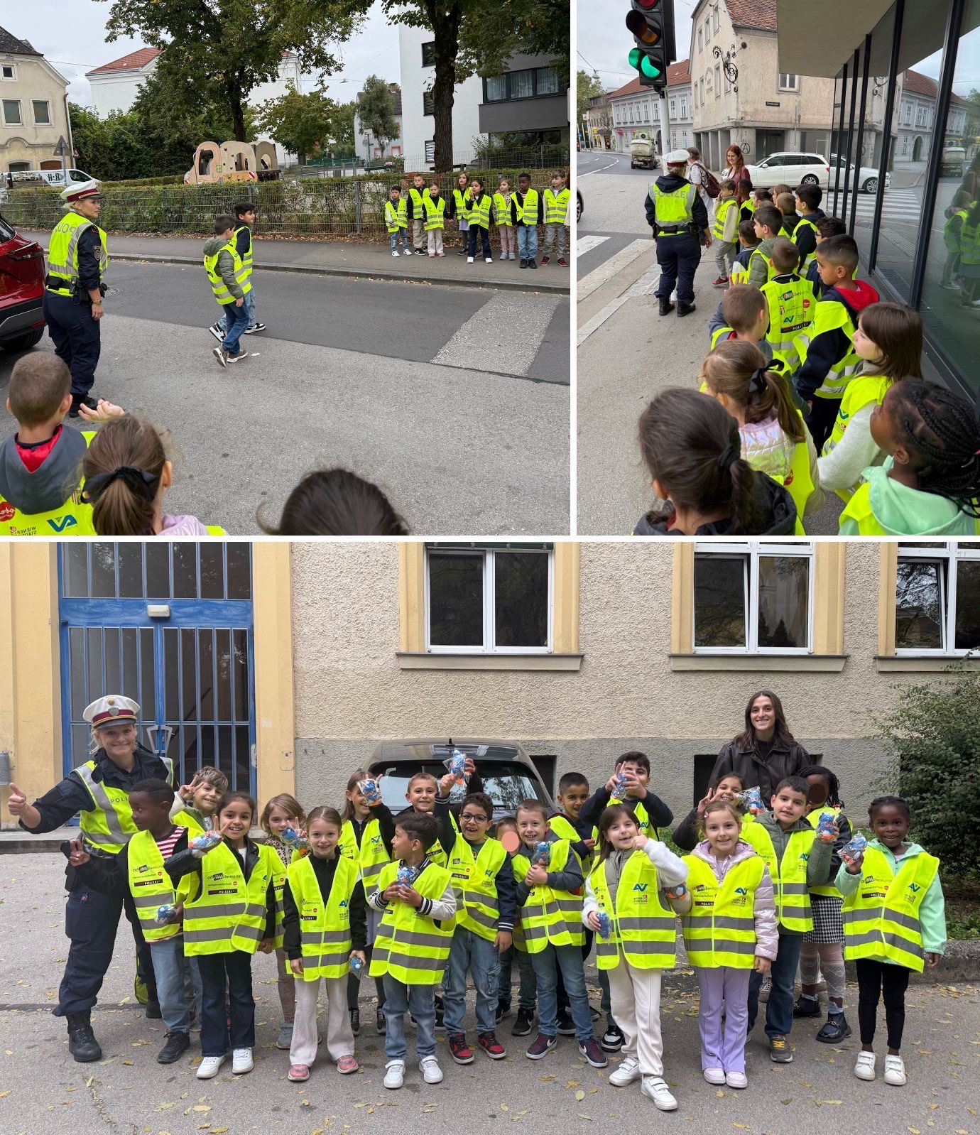 Sicher auf dem Schulweg mit der Polizistin (1.d)