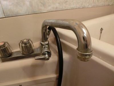現状回復 ハウスクリーニング 浴室 汚部屋 水垢