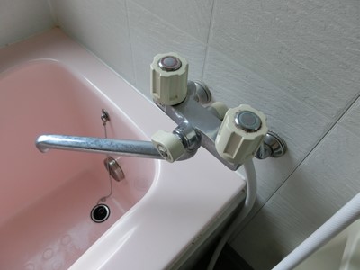 浴室　リフォーム　水栓　　お風呂　交換