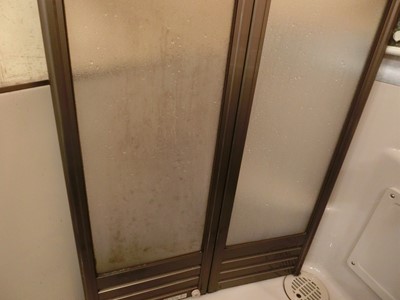 現状回復 ハウスクリーニング 浴室 汚部屋 水垢