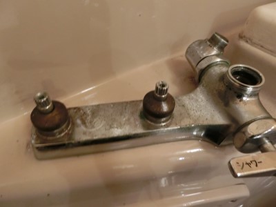 現状回復 ハウスクリーニング 浴室 汚部屋 水垢
