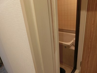 現状回復 洗面所 洗面台 水垢 汚れ
