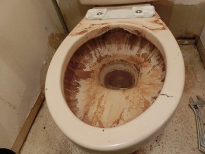 現状回復 トイレ カルキ 尿石 汚れ 悪臭