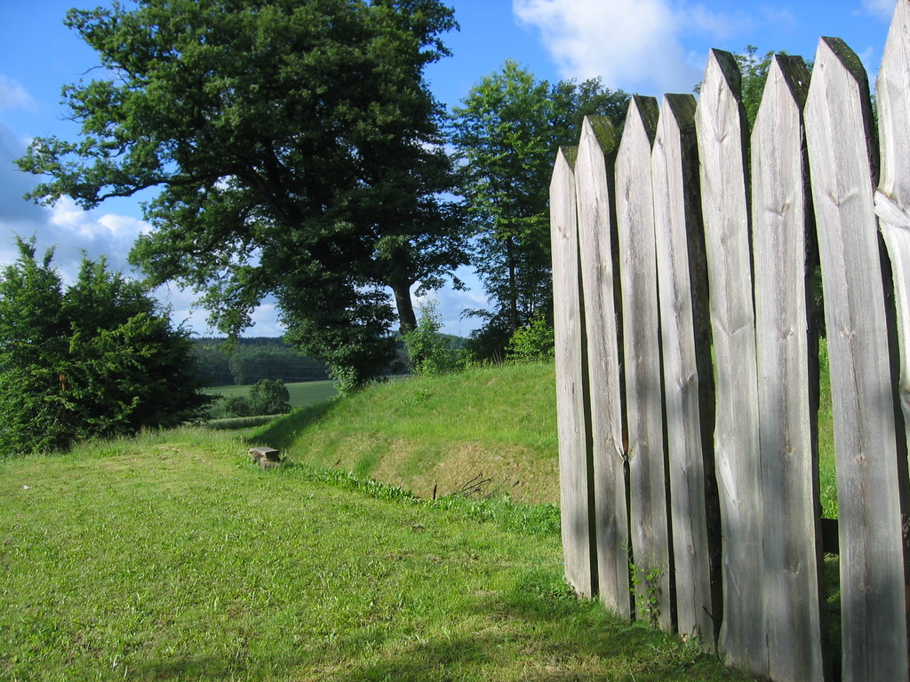 Palisadennachbau bei Osterburken