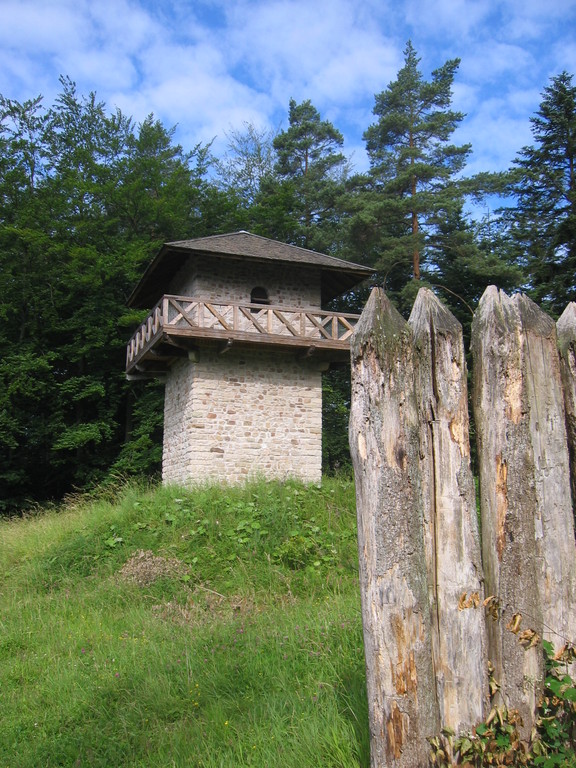 Nachbau Wachtturm WP 9/83 am Heidenbuckel