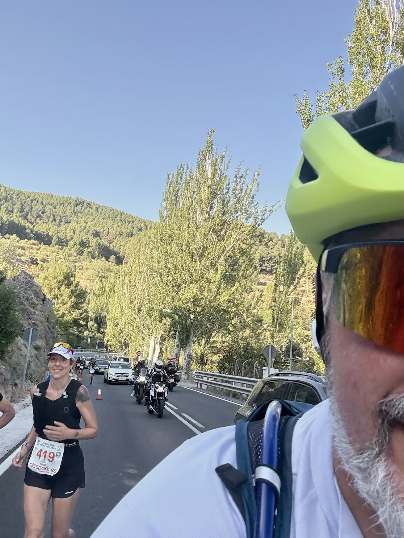 Pico Veleta Begleitung Mike Bike