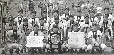 閉会式後の集合写真