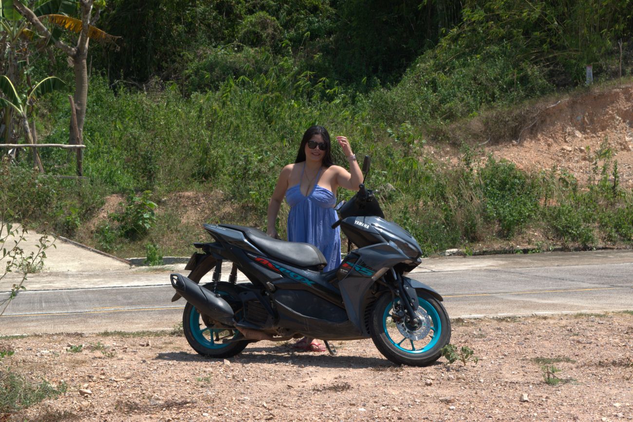 Motorradfahren Coron