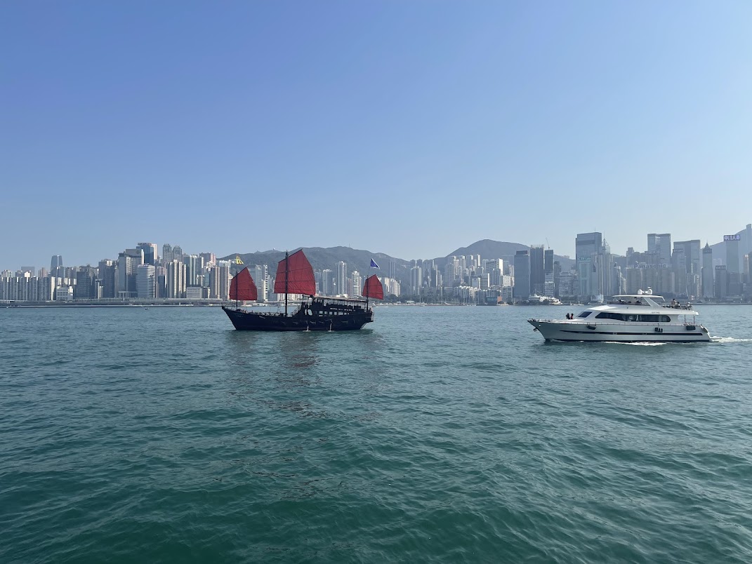 Hongkong Central Skyline