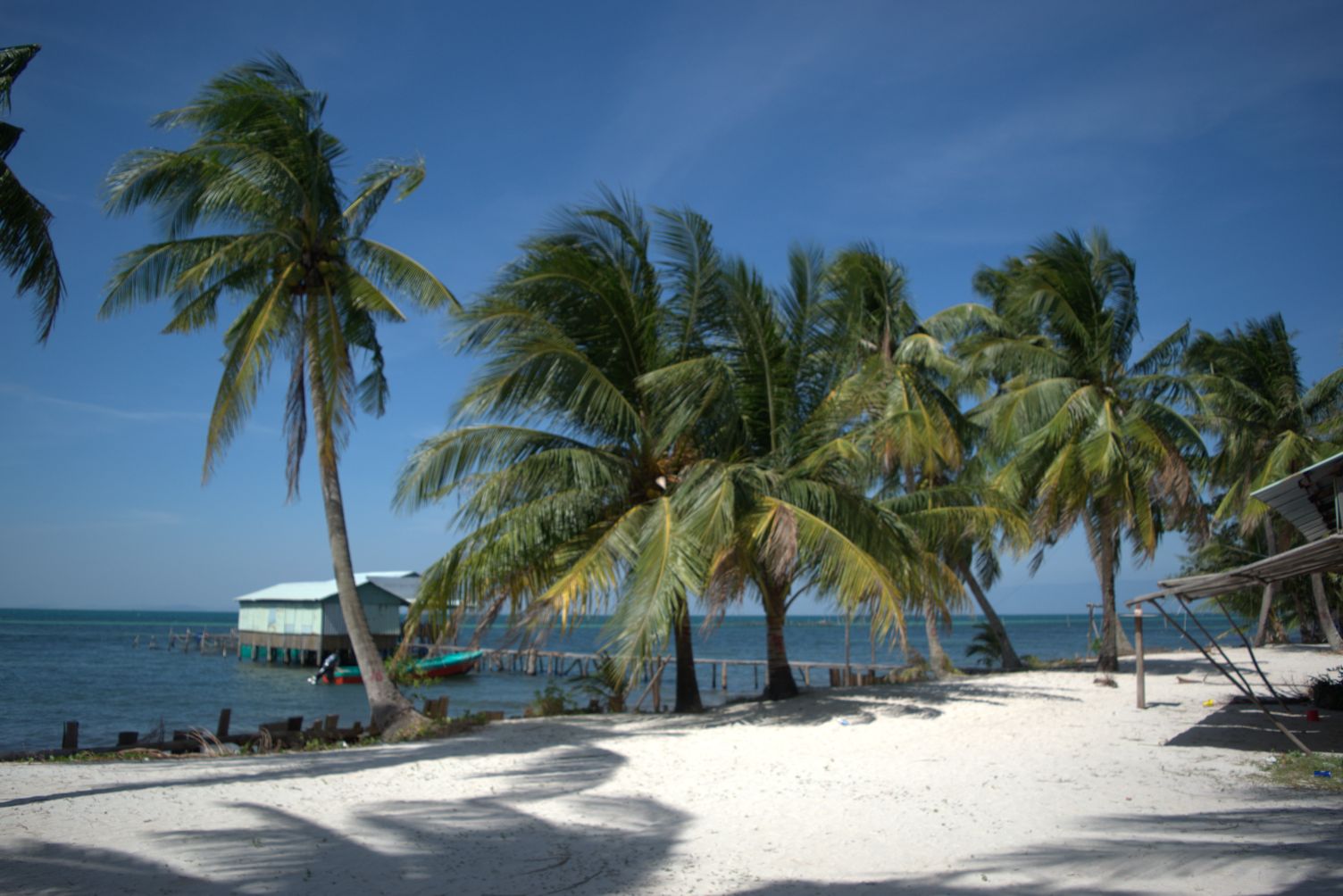 Làng chài Rạch Vẹm,tropischer Strandabschnitt