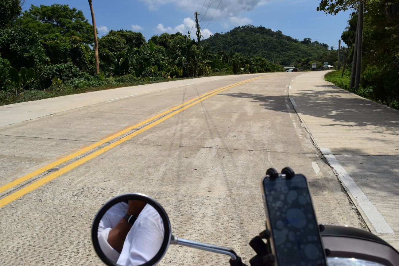 Motorradfahren am EL Nido