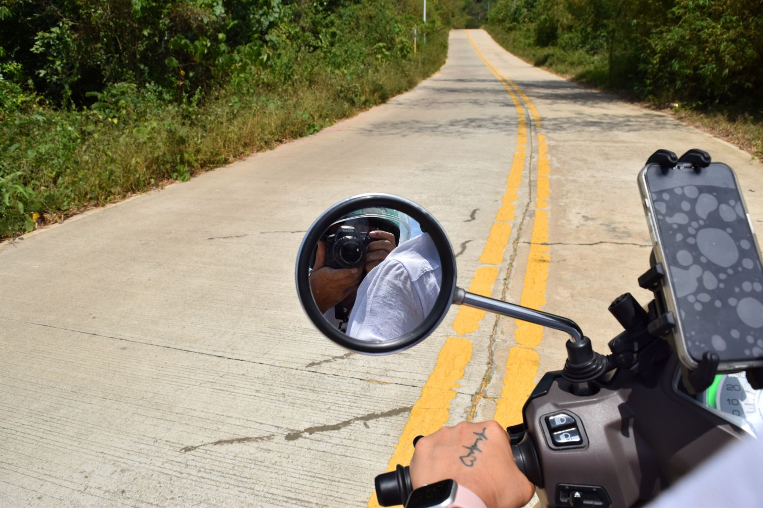 Moped fahren am El Nido