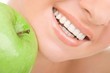 13316892 - healthy teeth and green apple © Dmitry Sunagatov 