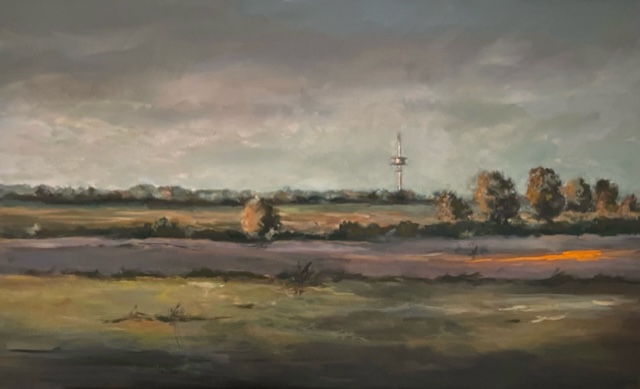 Sommerabend 38x62