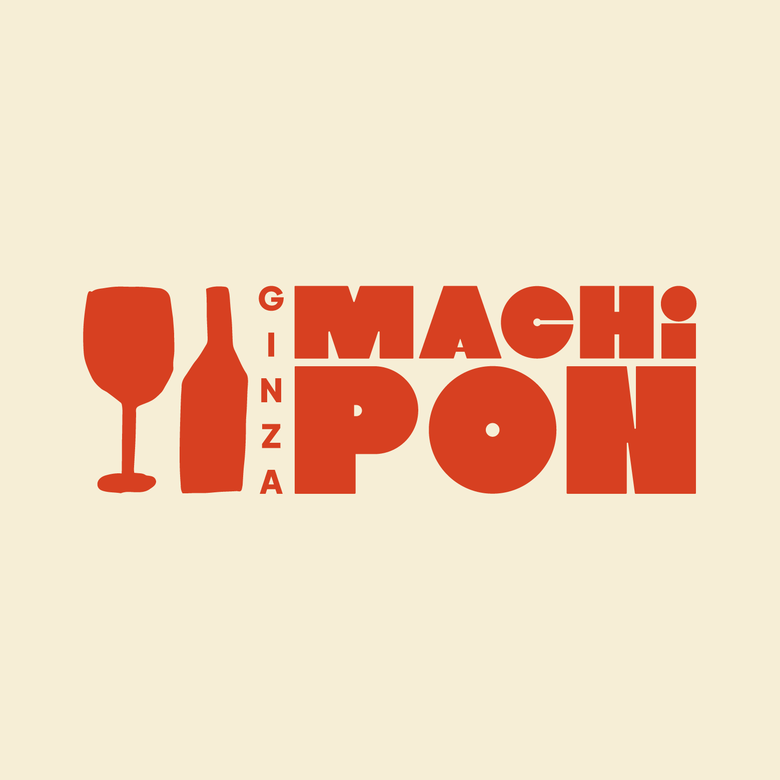 GINZA MACHIPON LOGO DESIGN