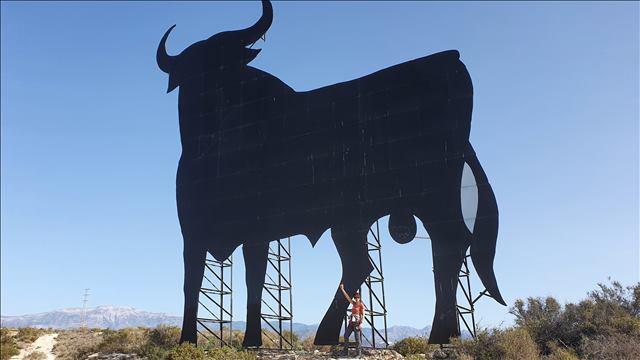Sonne tanken in Südspanien