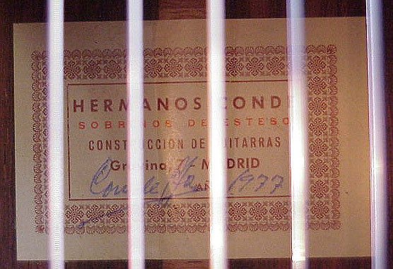 Hermanos Conde 1977 - Guitar 1 - Photo 7