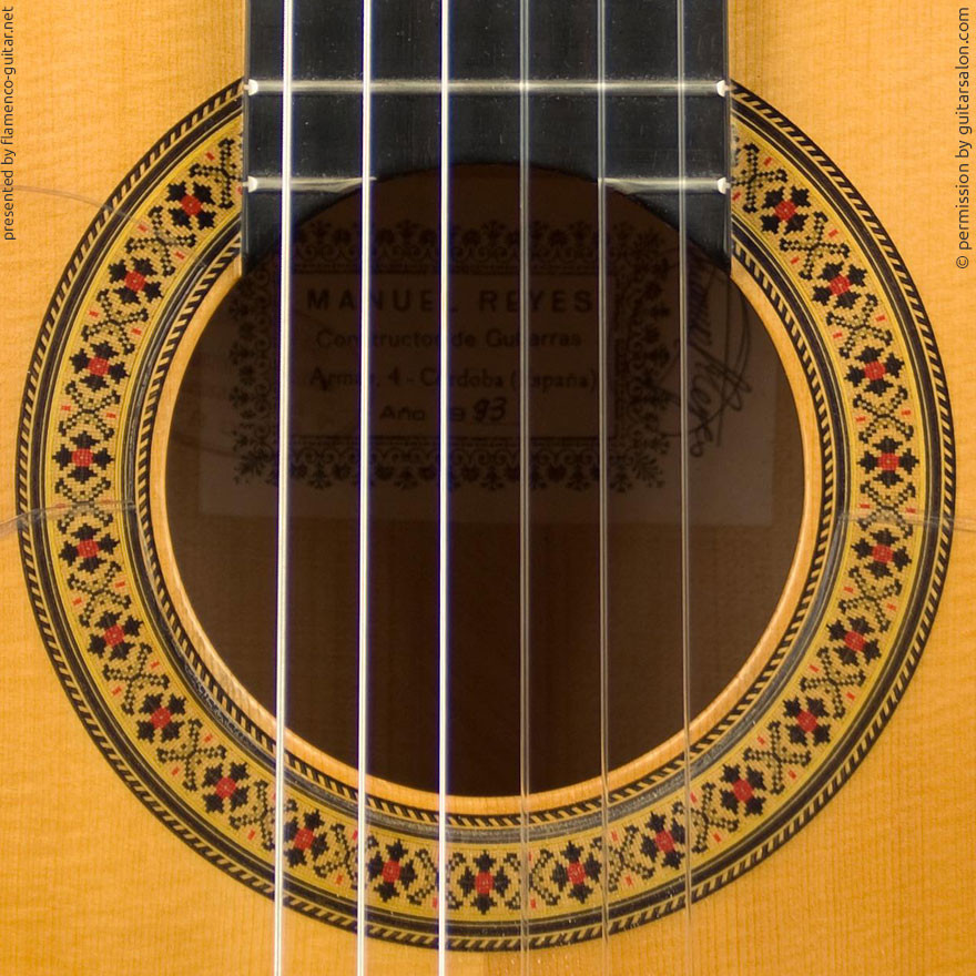 MANUEL REYES | GUITAR  GITARRE | 1993  | ROSETTES ROSETTEN