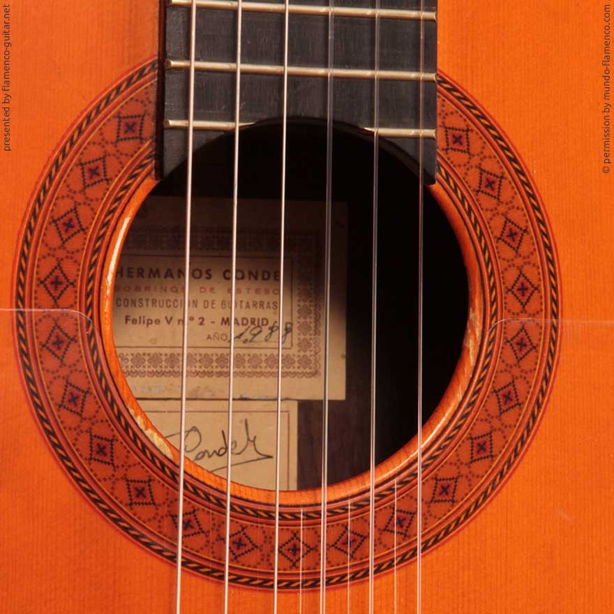 Hermanos Conde Guitar Rosettes Flamenco Guitar Net Conde hermanos are not just any guitar builders, no, they have written flamenco history as no other. hermanos conde guitar rosettes
