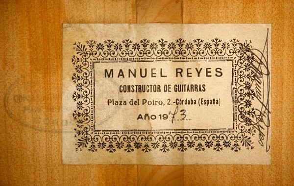 Manuel Reyes 1973 - Guitar 1 - Photo 6