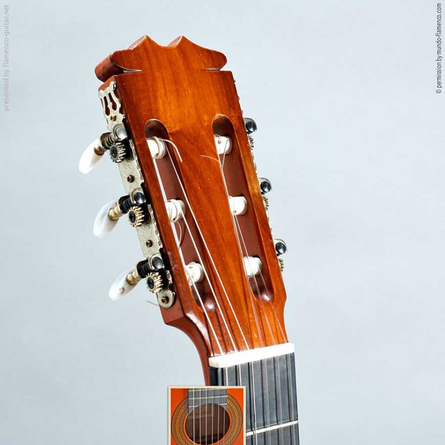 HERMANOS CONDE - SOBRINOS DE ESTESO 1985 - HEADSTOCK - KOPF - CABEZA 