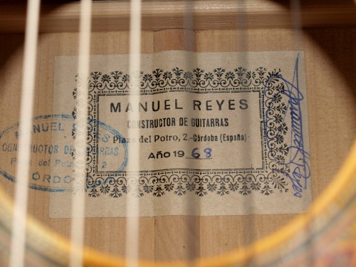 Manuel Reyes 1968 - Guitar 1 - Photo 8